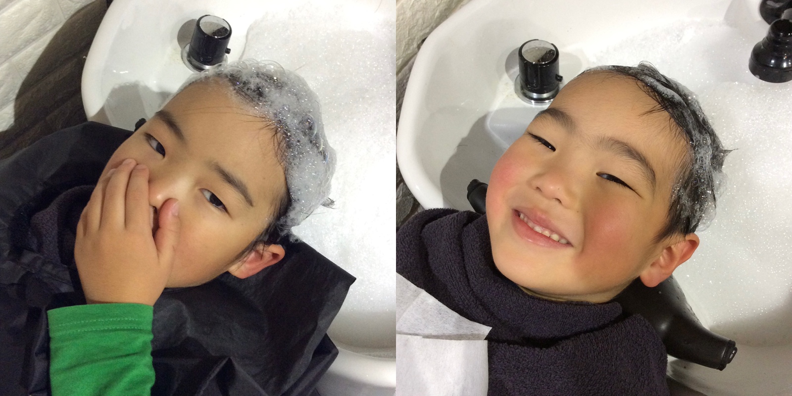 大阪 西淀川区 歌島 塚本 美容室 初シャンプー☆