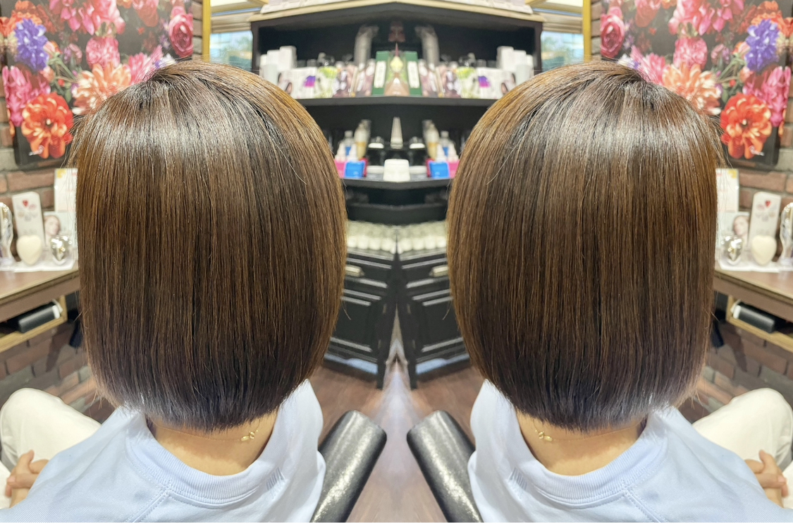 大阪 西淀川区 歌島 塚本 美容室 髪質改善酸性ストレート