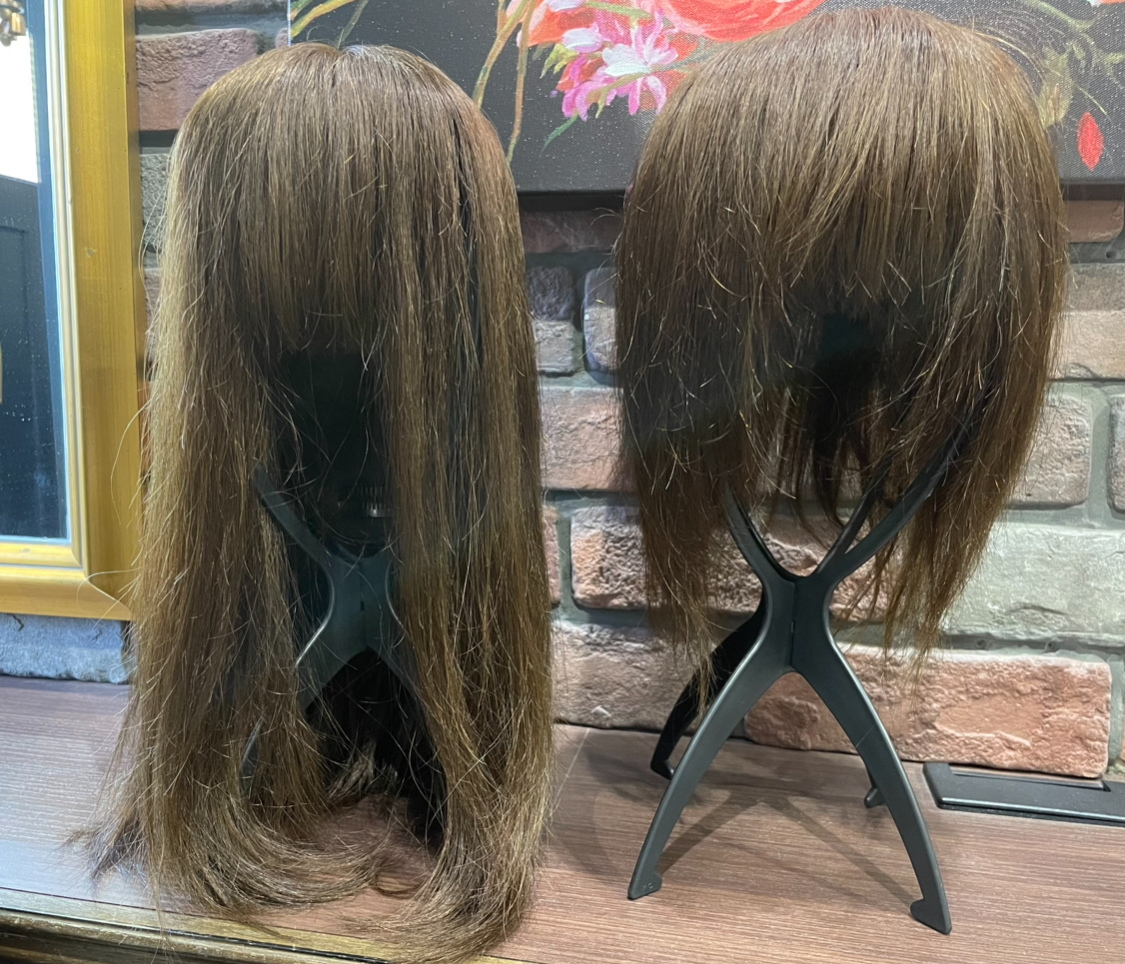 大阪 西淀川区 歌島 塚本 美容室 サンプルウィッグ