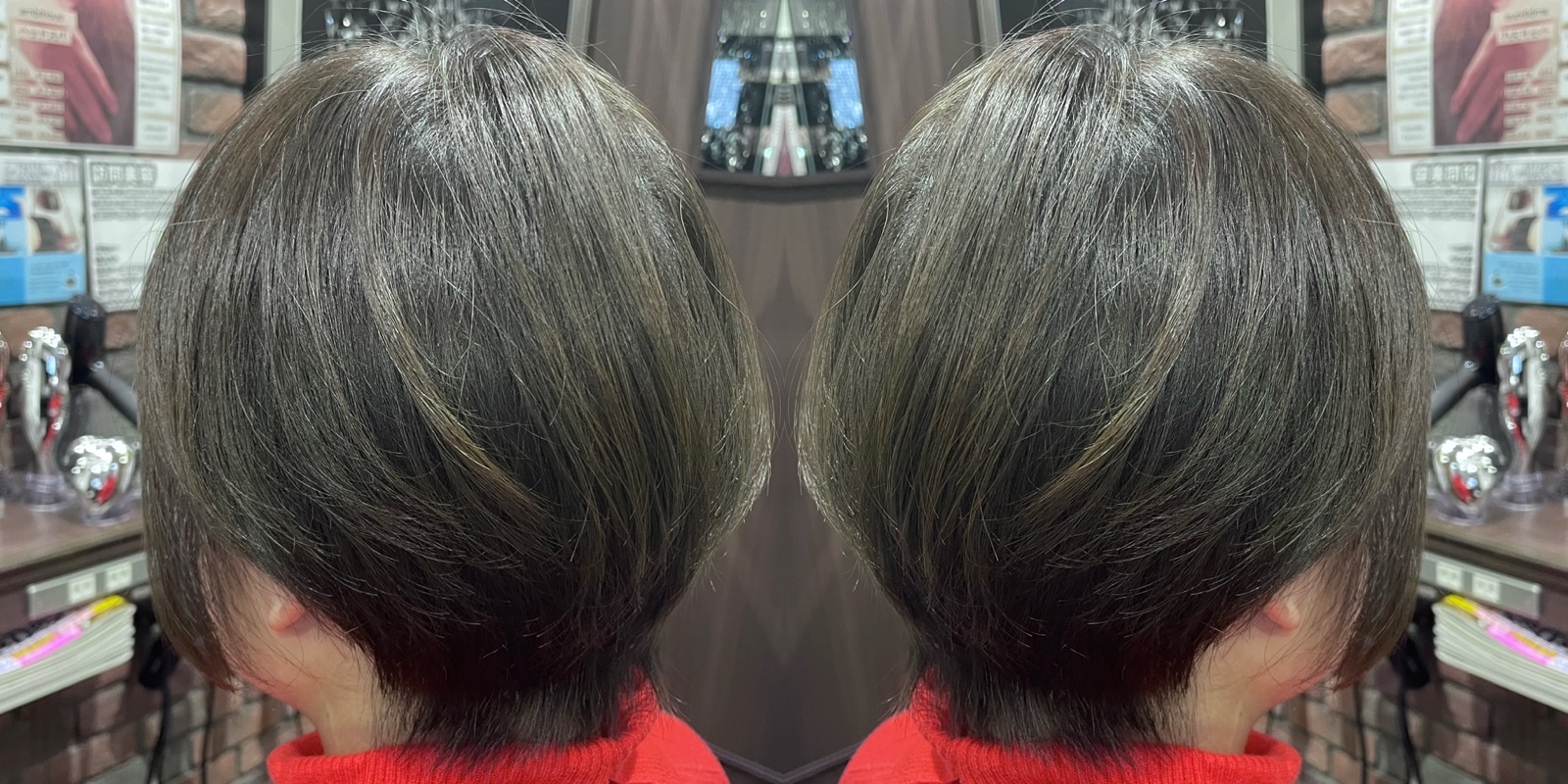 大阪 西淀川区 歌島 塚本 美容室 新色スモーキーグレイ☆