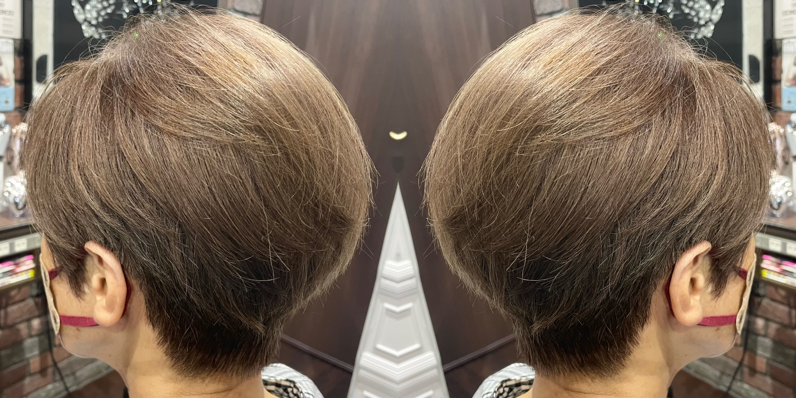 大阪 西淀川区 歌島 塚本 美容室 横から見ても素敵ショート