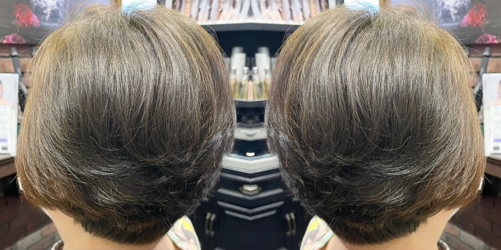 大阪 西淀川区 歌島 塚本 美容室 天然100％ヘナ✖️インディゴ  ２回染め