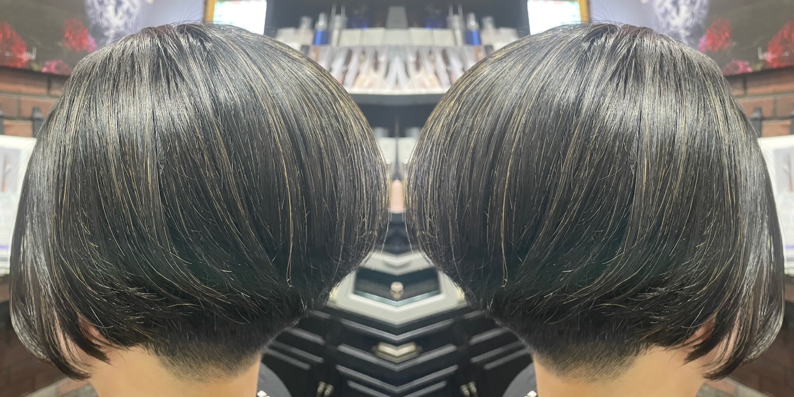 大阪 西淀川区 歌島 塚本 美容室 2ミリスタート刈り上げボブ