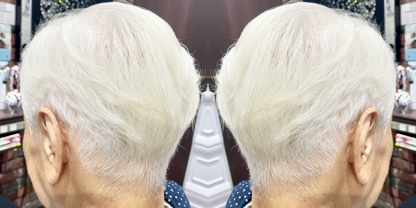 大阪 西淀川区 歌島 塚本 美容室 耳だしショートレイヤー