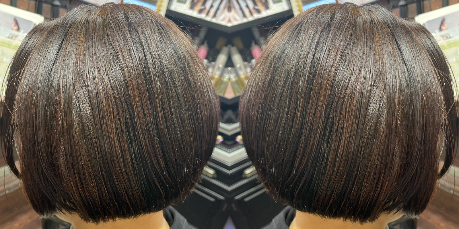 大阪 西淀川区 歌島 塚本 美容室 ショートボブ重め