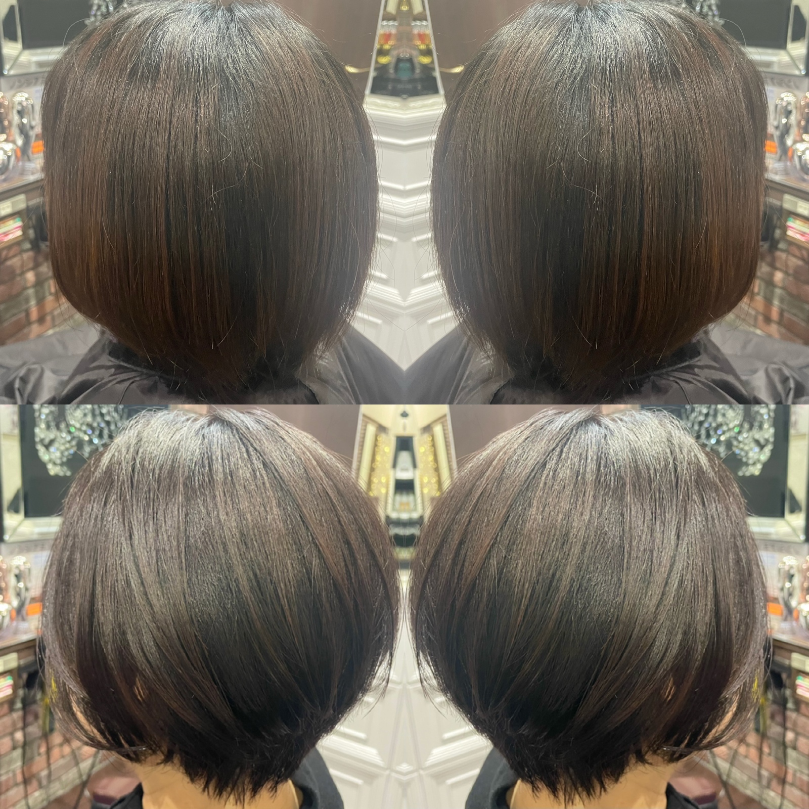 大阪 西淀川区 歌島 塚本 美容室 前下がり前上がり