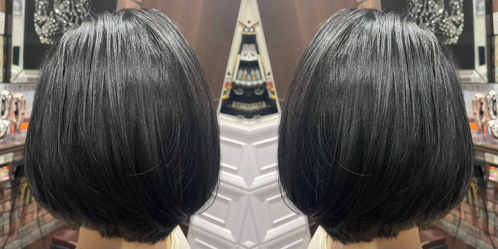 大阪 西淀川区 歌島 塚本 美容室 艶髪ボブスタイル