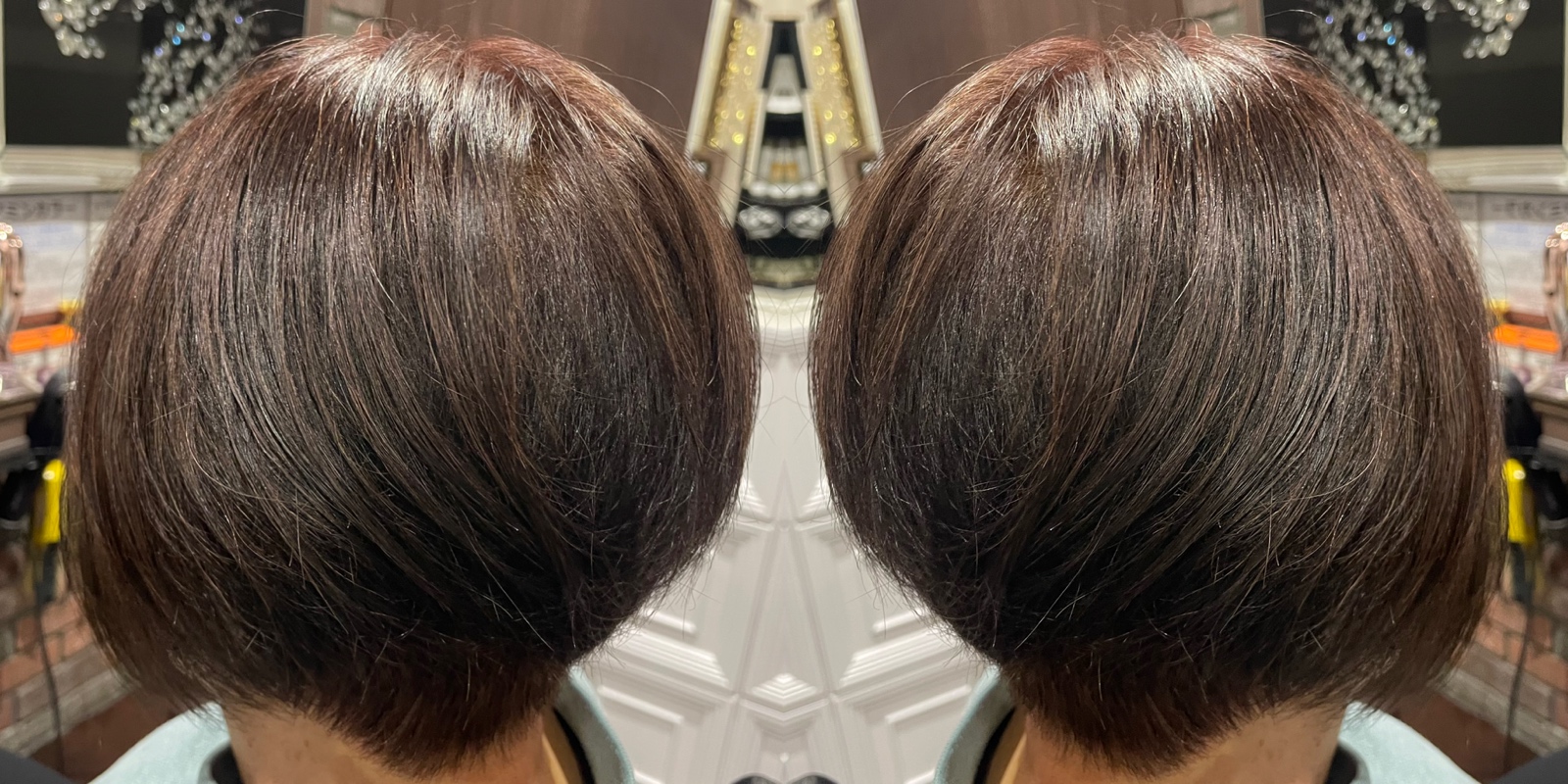 大阪 西淀川区 歌島 塚本 美容室 ハーブカラーしててもたまに通常のカラーリング