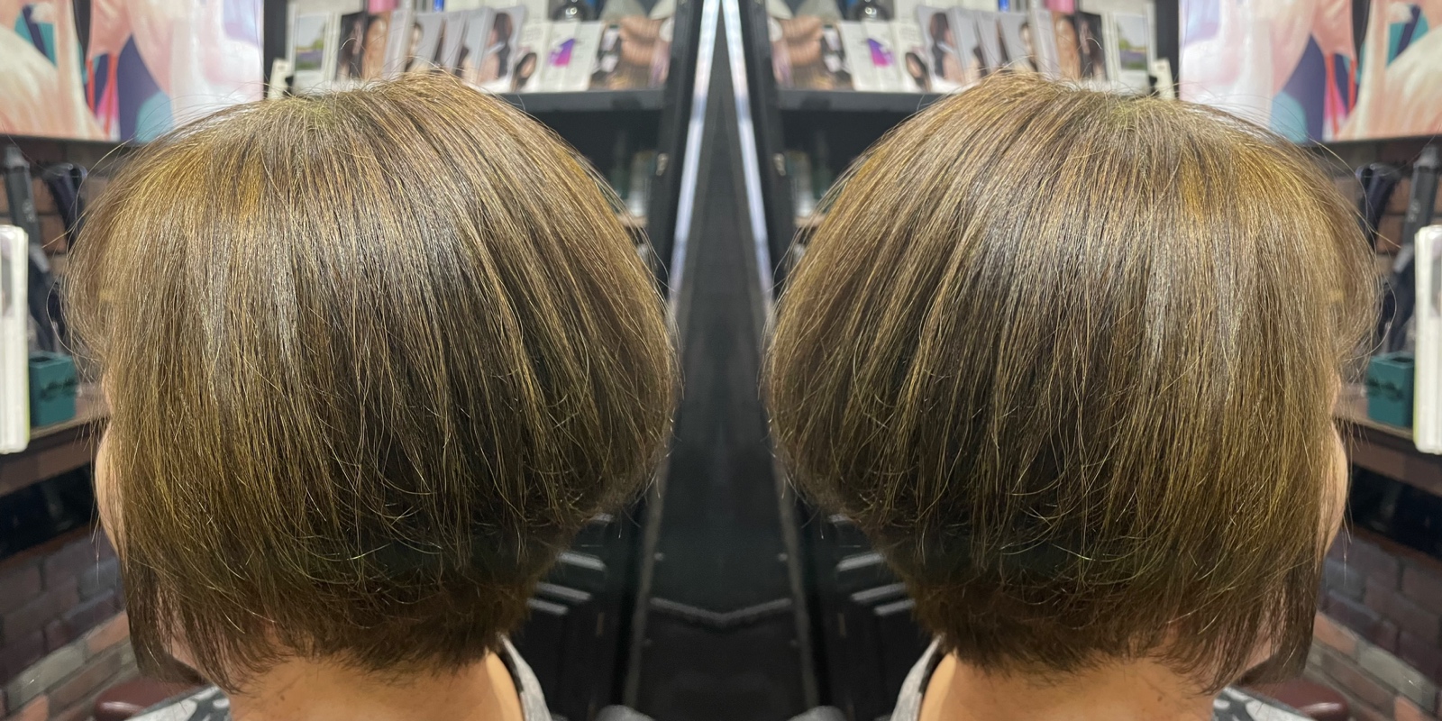 大阪 西淀川区 歌島 塚本 美容室 カラーリングからのハーブカラー